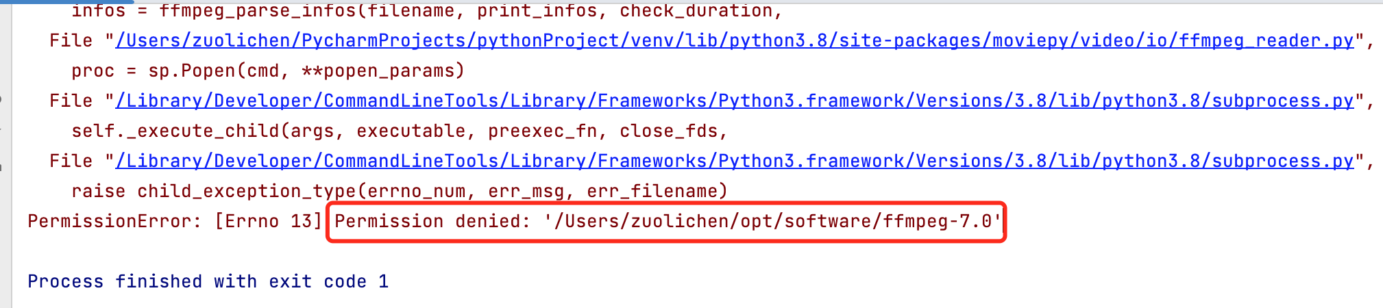 error